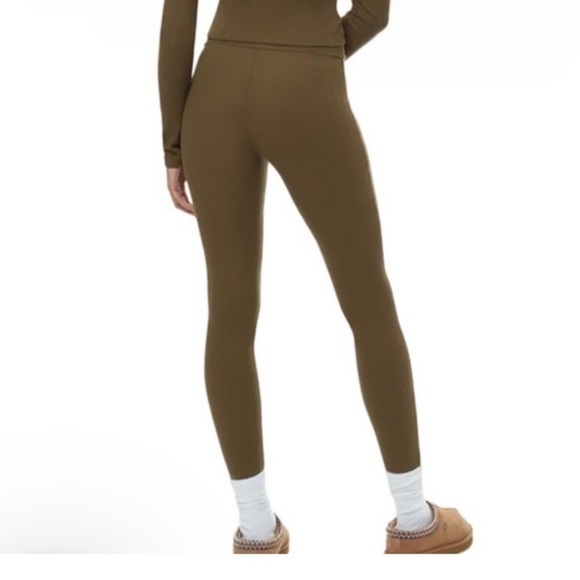 NEW WeWoreWhat Waffle Knit Legging size Small - Picture 2 of 4